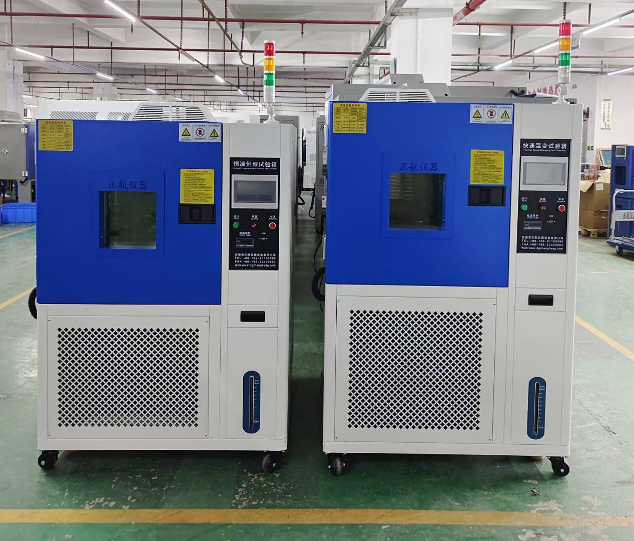快溫變試驗箱線性送貨深圳老客戶公司
